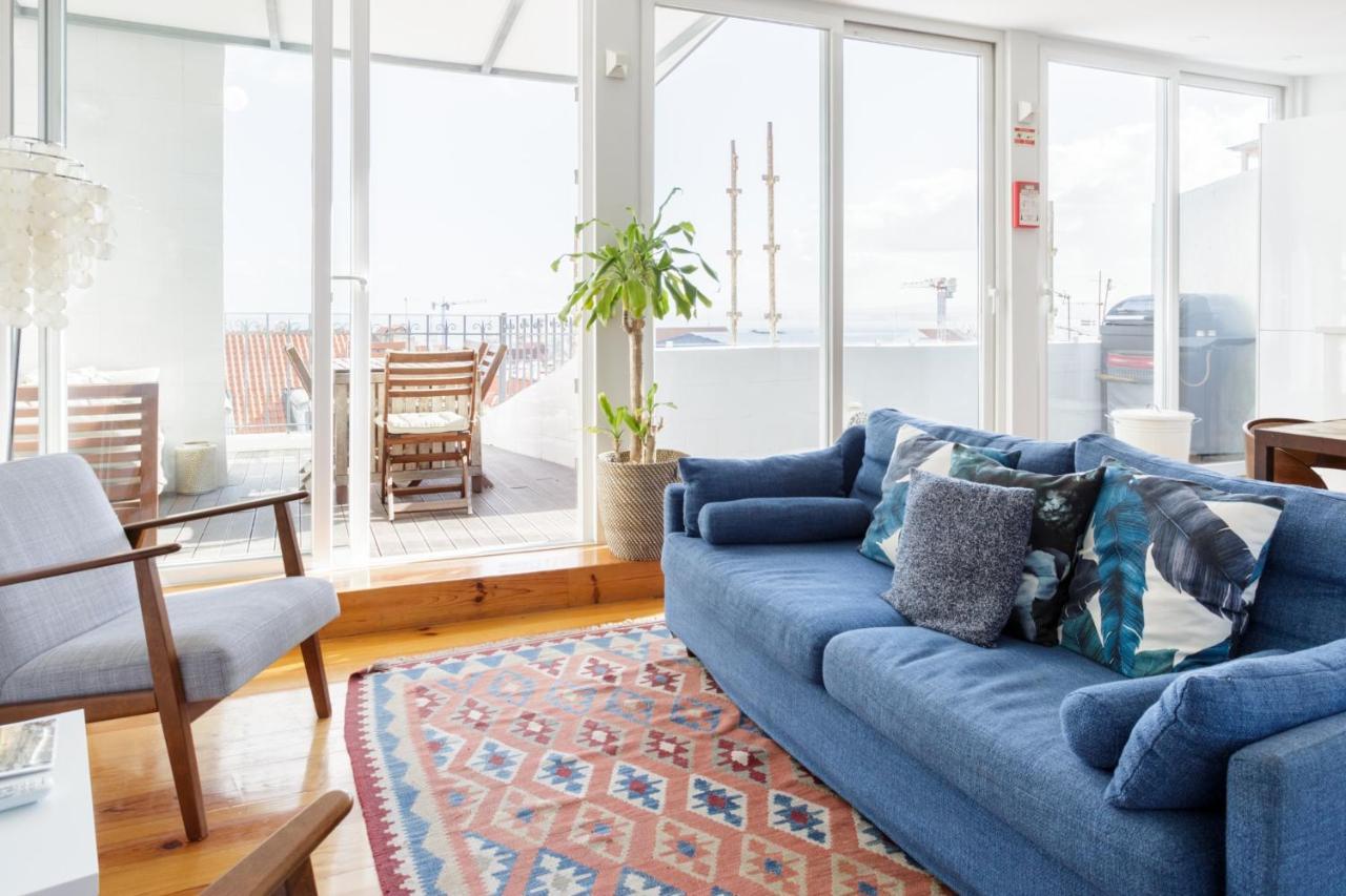 Amazing Rooftop Terrace With River And Historic City View 4 Bedrooms 4 Bathrooms Ac 19Th Century Building Chiado Lisbon Bagian luar foto