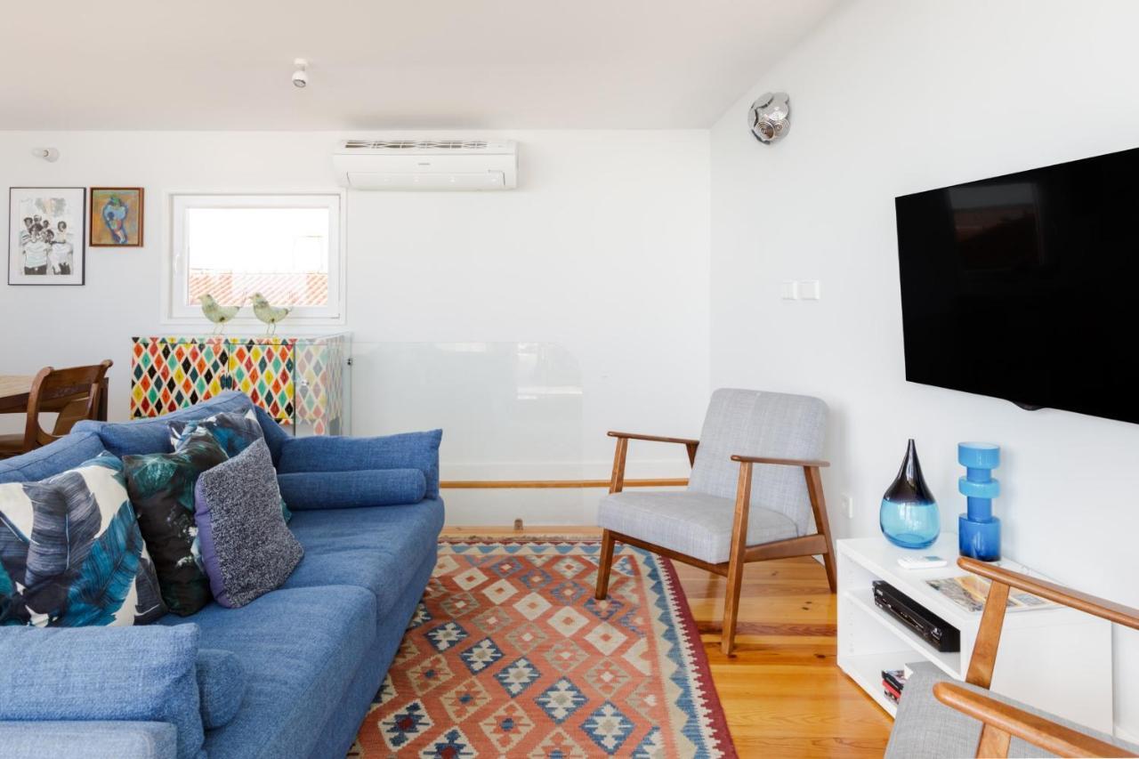 Amazing Rooftop Terrace With River And Historic City View 4 Bedrooms 4 Bathrooms Ac 19Th Century Building Chiado Lisbon Bagian luar foto